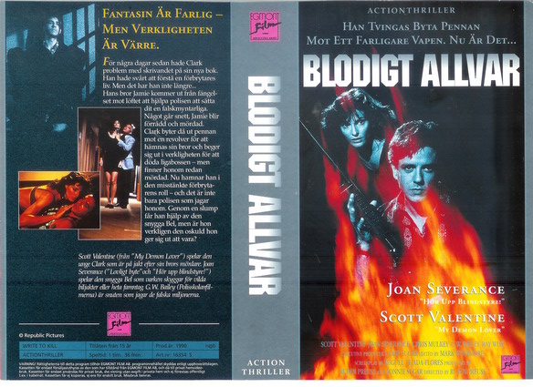 BLODIGT ALLVAR (VHS)